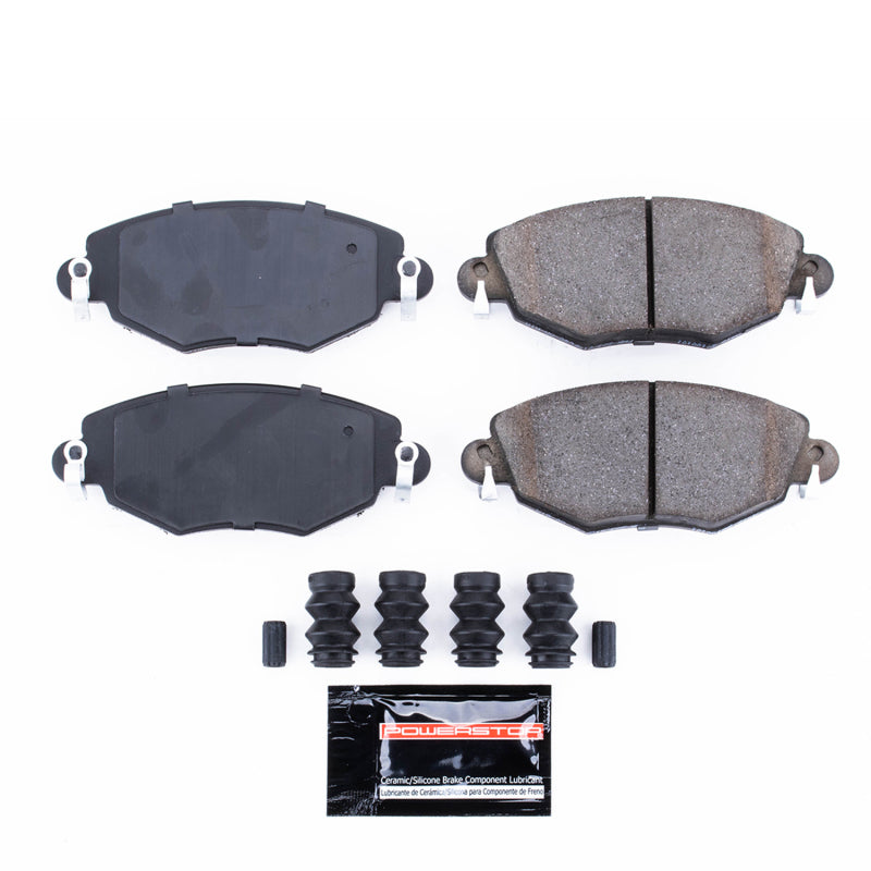 PowerStop 02-08 Jaguar X-Type Front Z23 Evolution Sport Brake Pads w/Hardware