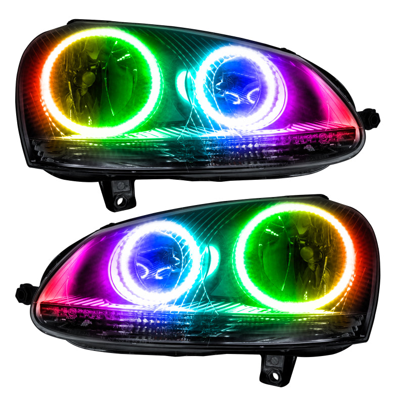 Oracle Lighting Oracle 06-10 Volkswagen Jetta SMD HL - Chrome - ColorSHIFT w/o Controller