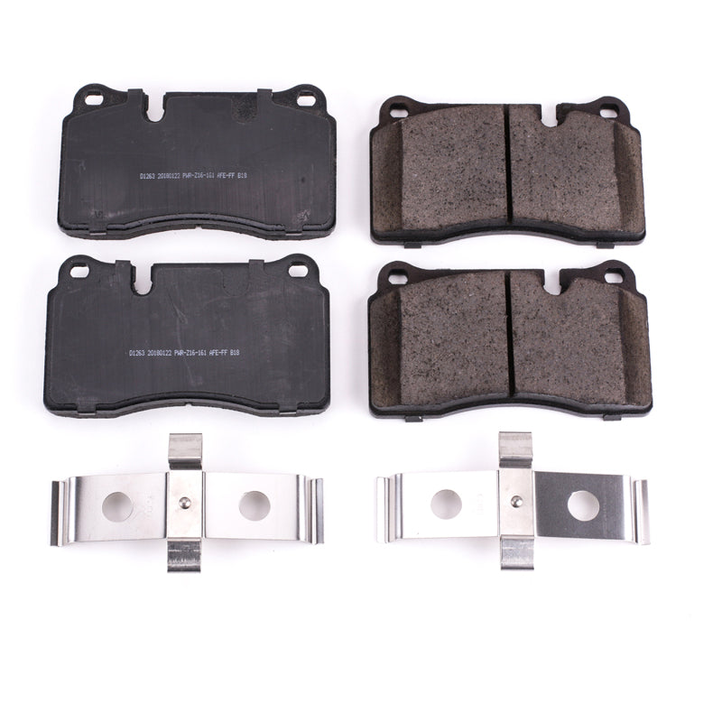 PowerStop 06-09 Land Rover Range Rover Front Z17 Evolution Ceramic Brake Pads w/Hardware