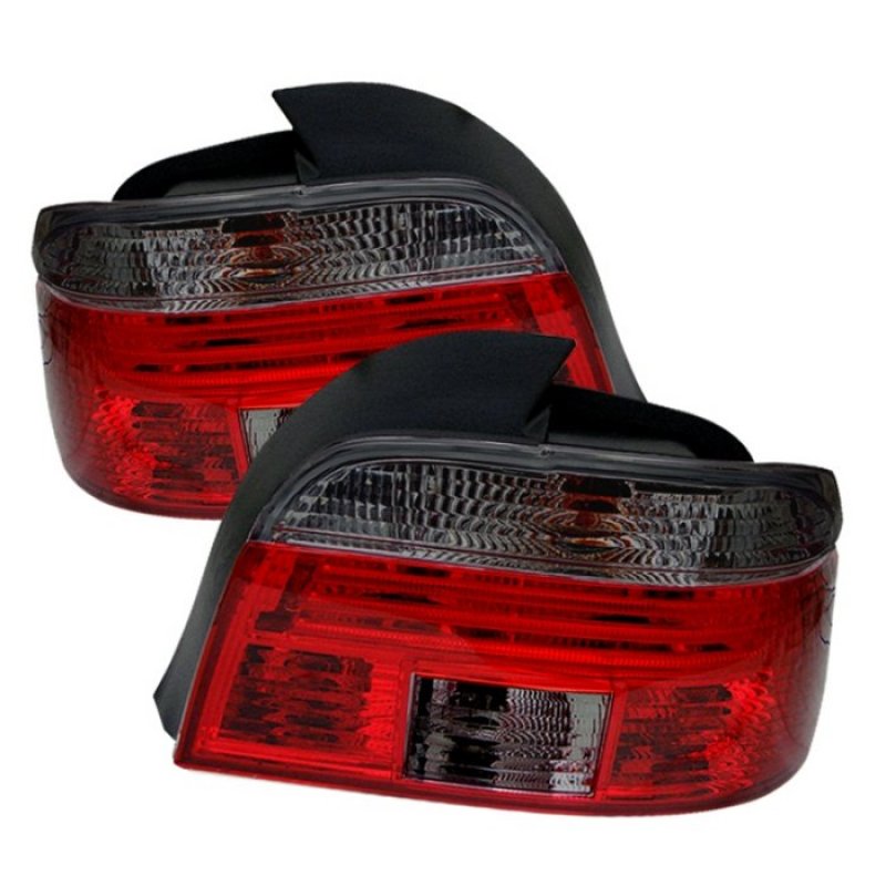 SPYDER Xtune Bmw E39 5-Series 97-00 Tail Light Red Smoke ALT-CI-BE3997-RSM