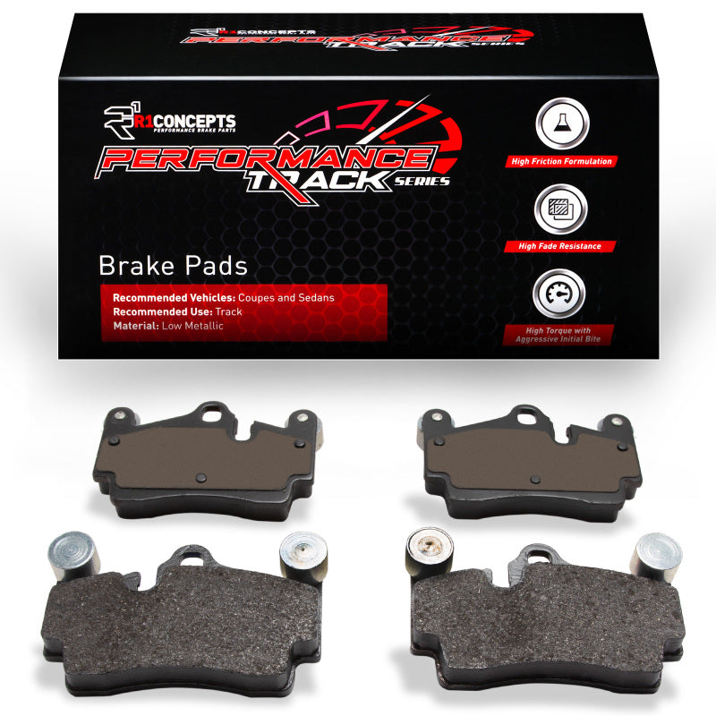 R1 Concepts 07-15 Audi Q7 Rear Track/Street Brake Pads