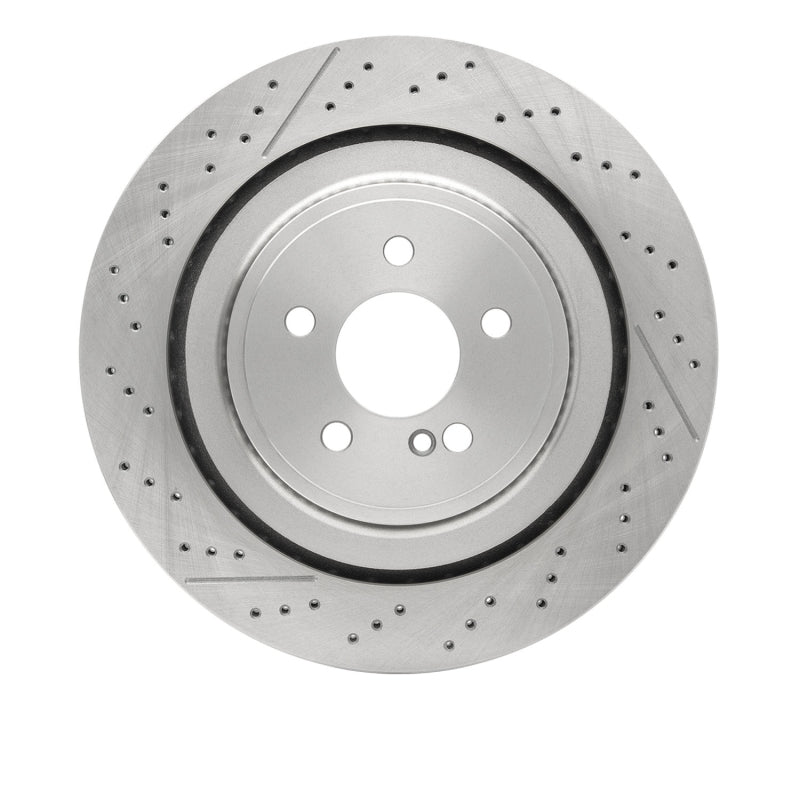DFC 10-18 Mercedes-Benz E63 AMG Rear Drilled Brake Rotor and Slotted