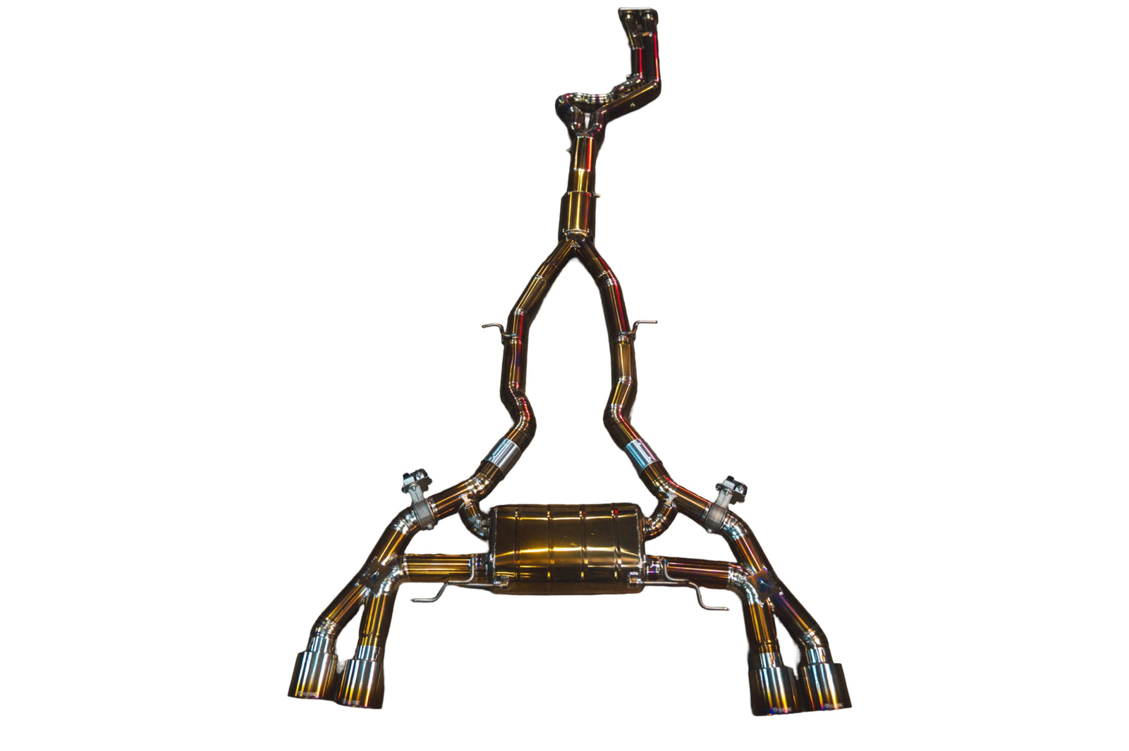 Valvetronic Designs - BMW X3M / X4M Equal Length Catback Exhaust System - F97 / F98 - Titanium