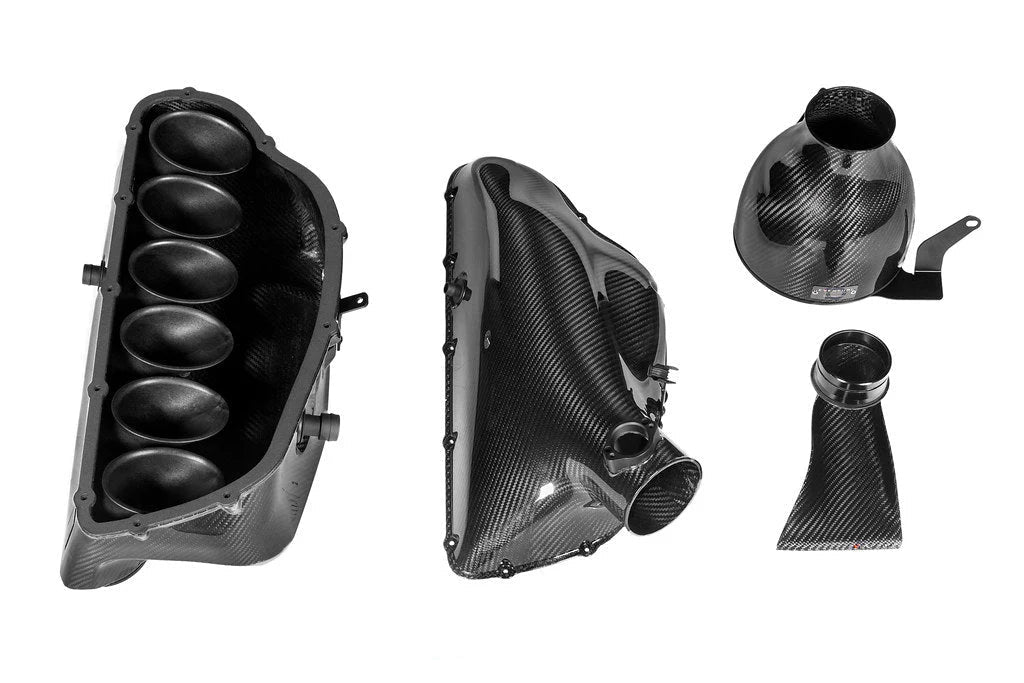 Eventuri BMW E46 M3 Hybrid Carbon Airbox System With Full Carbon Intake System