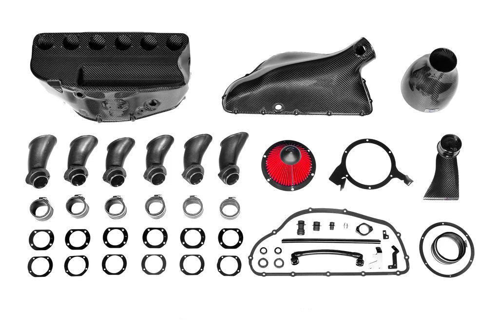 Eventuri BMW E46 M3 Hybrid Carbon Airbox System With Full Carbon Intake System