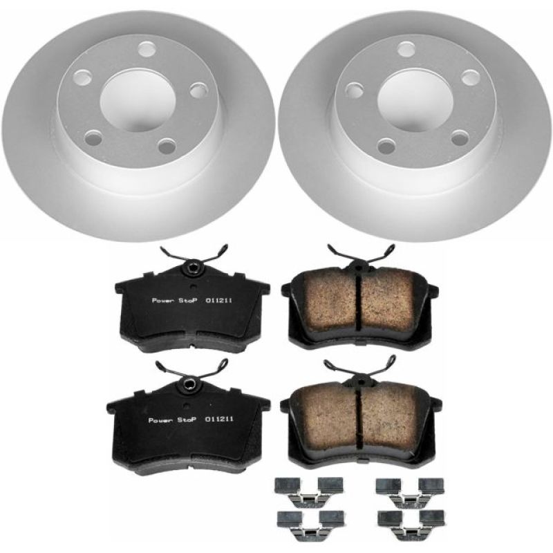 PowerStop 98-04 Audi A6 Quattro Rear Z23 Evolution Sport Coated Brake Kit
