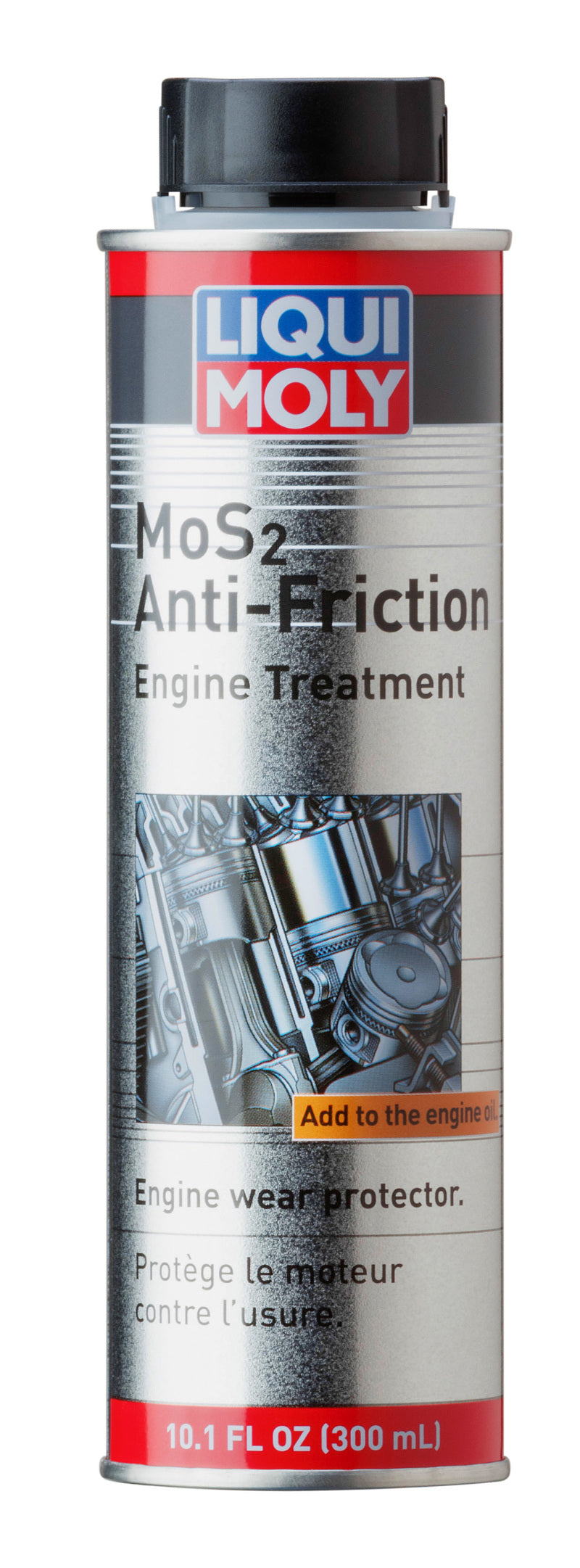 LIQUI MOLY MoS2 Anti-Friction Engine Oil Additive 300ml