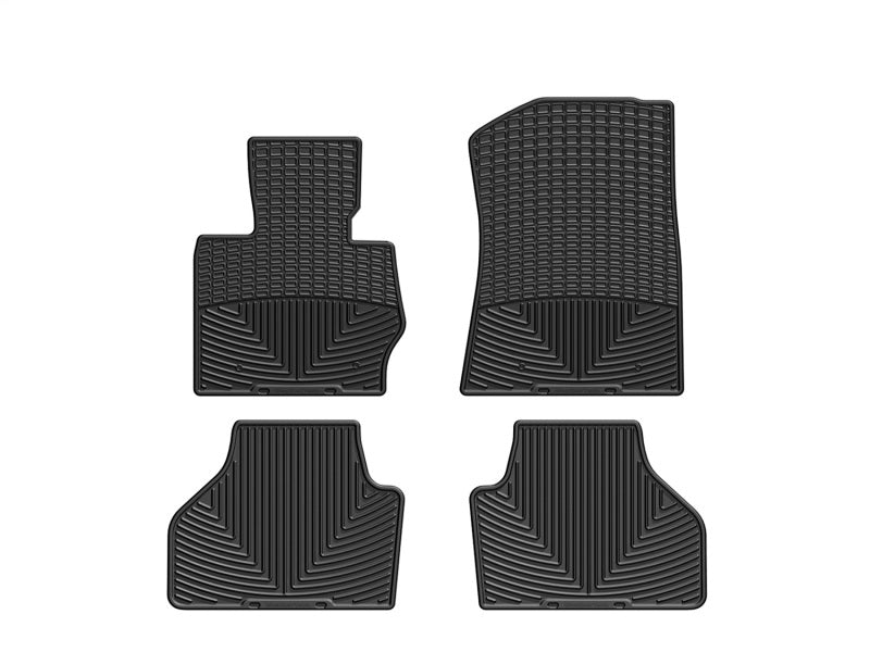 WeatherTech  11+ Bmw X3 Front And Rear Rubber Mats - Black