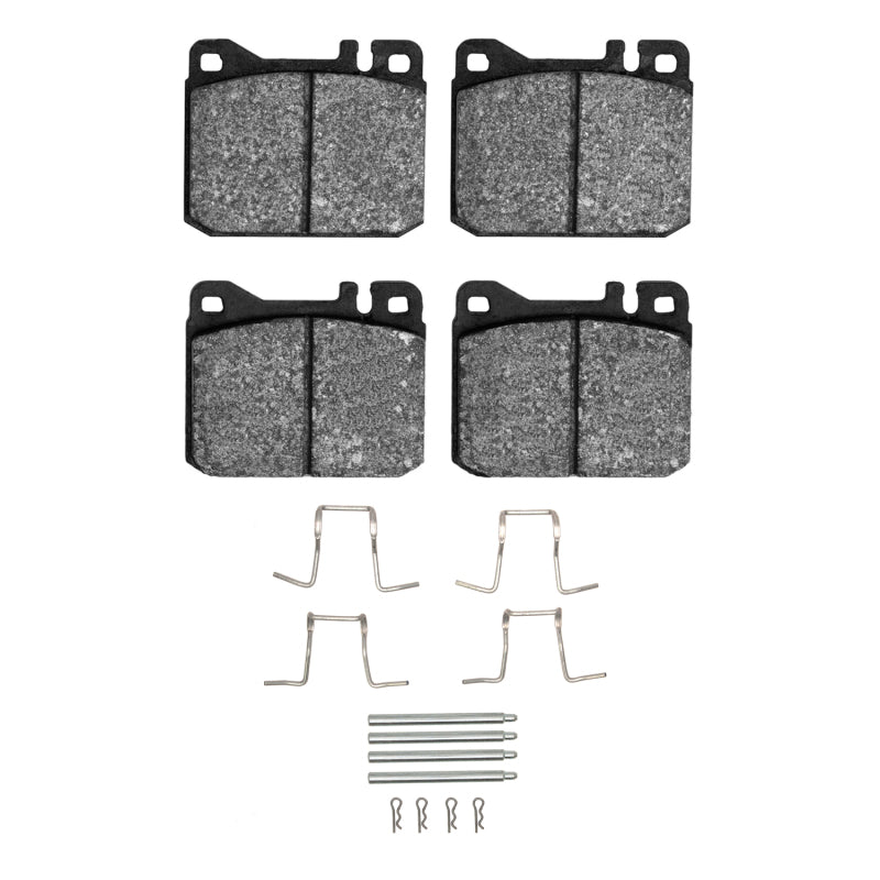 DFC 73-79 Mercedes-Benz 280SE Front 5000 Advanced Low Metallic Brake Pads and Hardware Kit