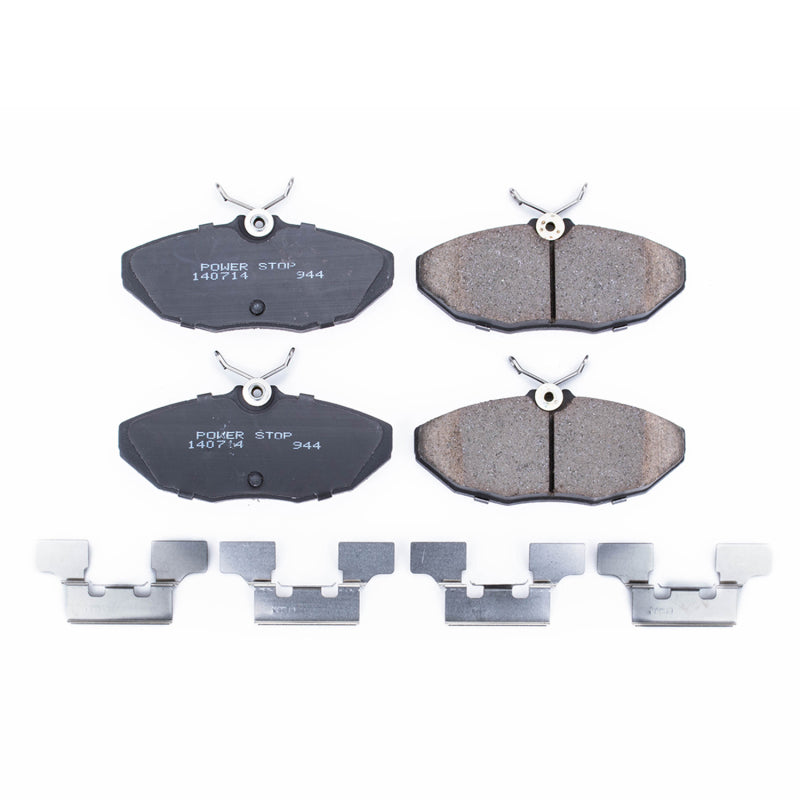 PowerStop 03-05 Jaguar S-Type Rear Z17 Evolution Ceramic Brake Pads w/Hardware