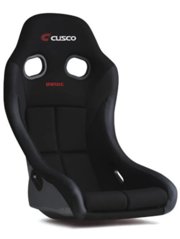 Cusco Bride Cusco ZIEG IV +C Wide - Super Aramid (Black-Carbon) Shell / Black Seat FIA Approved