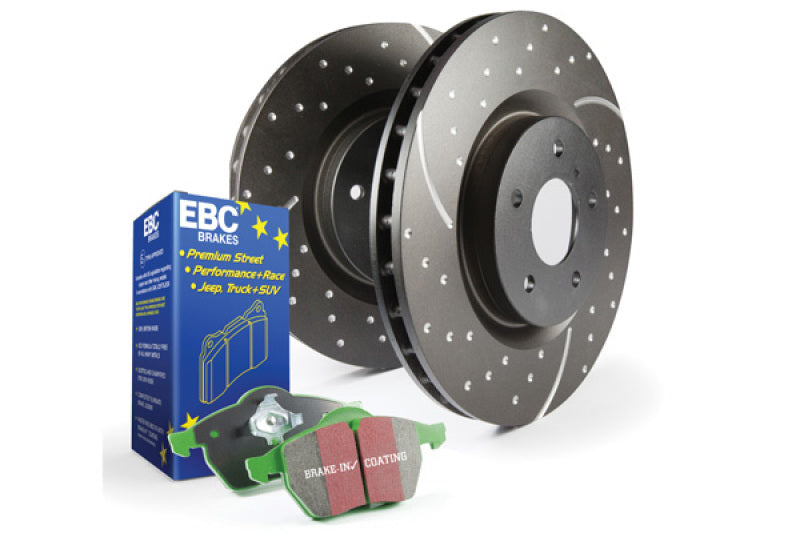 EBC Stage 10 Kits Greenstuff 2000 and GD Rotors - 2016-2022 Audi TT Quattro Base