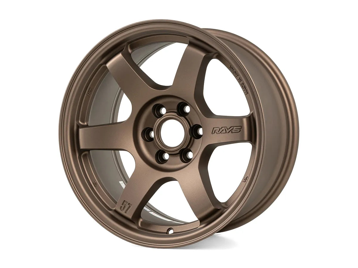 Gram Lights 57DR-X 17x8.0 +05 6x114.3 Dark Bronze Wheel