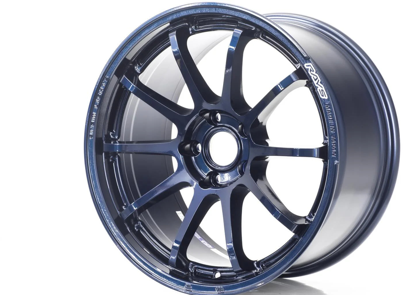 Gram Lights 57NR 18x9.5 +38 5x114.3 Eternal Blue Pearl Wheel