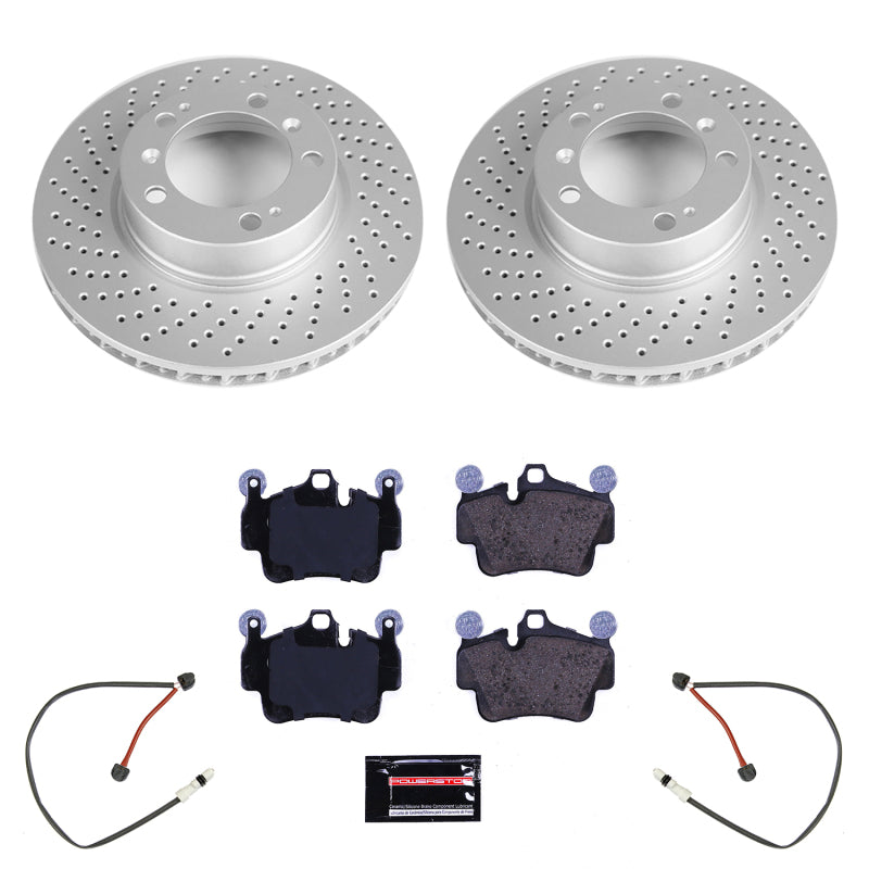 PowerStop 06-08 Porsche 911 Front Euro-Stop Brake Kit