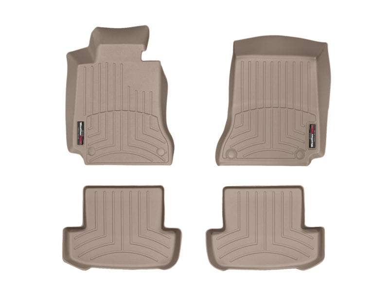 WeatherTech  12-13 Mercedes-Benz E-Class Front And Rear Floorliners - Tan