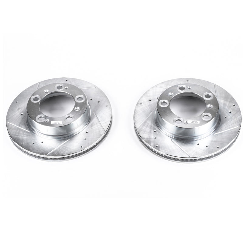 PowerStop 97-04 Porsche Boxster Front Evolution Drilled & Slotted Rotors - Pair