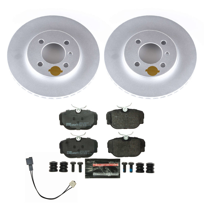 PowerStop 91-92 BMW 318i Front Euro-Stop Brake Kit