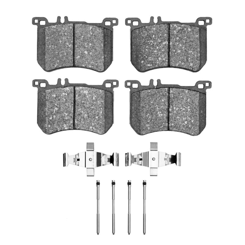 DFC 13-20 Mercedes-Benz SL450 Front 5000 Advanced Low Metallic Brake Pads and Hardware Kit