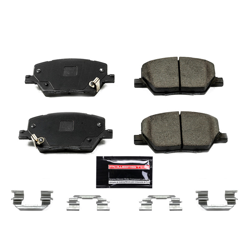 PowerStop 16-18 Fiat 500X Front Z23 Evolution Sport Brake Pads w/Hardware