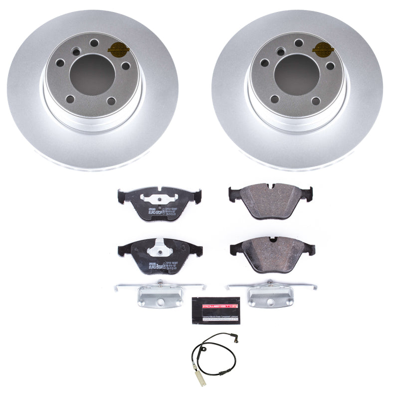 PowerStop 06-07 BMW 525i Front Euro-Stop Brake Kit