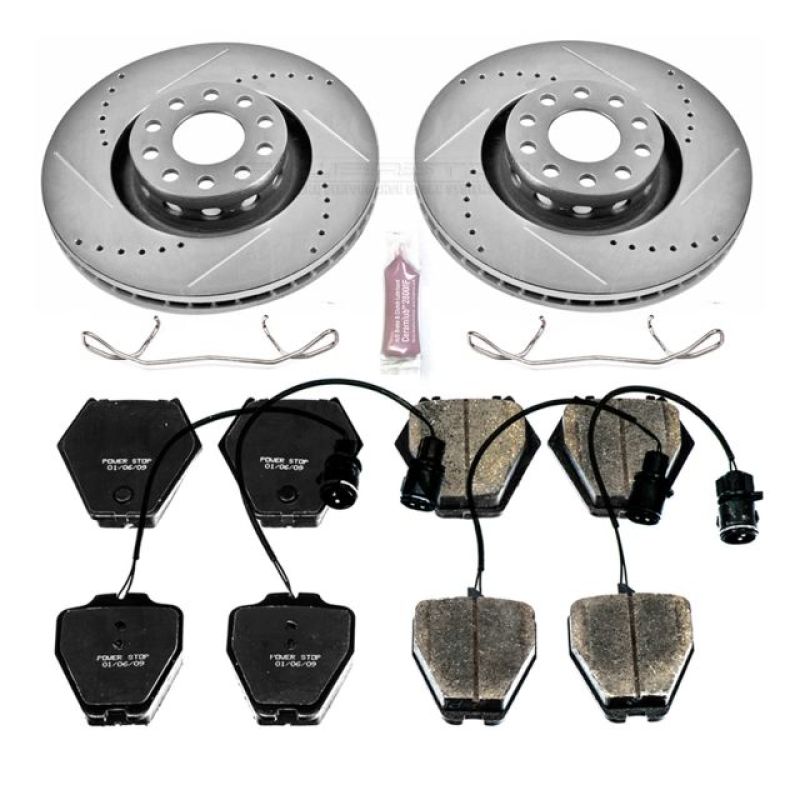 PowerStop 1999 Audi A8 Front Z23 Evolution Sport Brake Kit