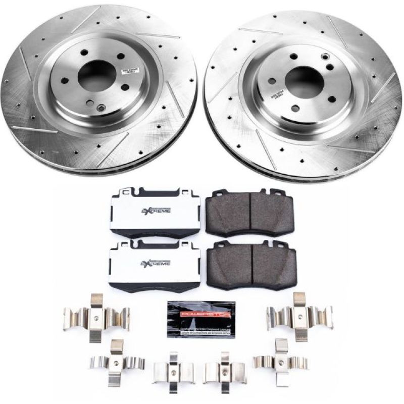 PowerStop 03-06 Mercedes-Benz CLK500 Front Z26 Street Warrior Brake Kit