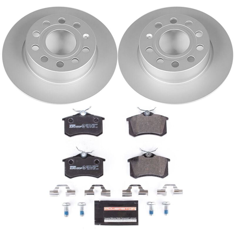 PowerStop 10-13 Audi A3 Rear Euro-Stop Brake Kit