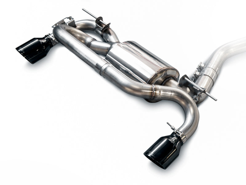 AWE Tuning Touring Edition Axle-Back Exhaust Diamond Black Tips (102mm) - BMW F22 M235i / M240i