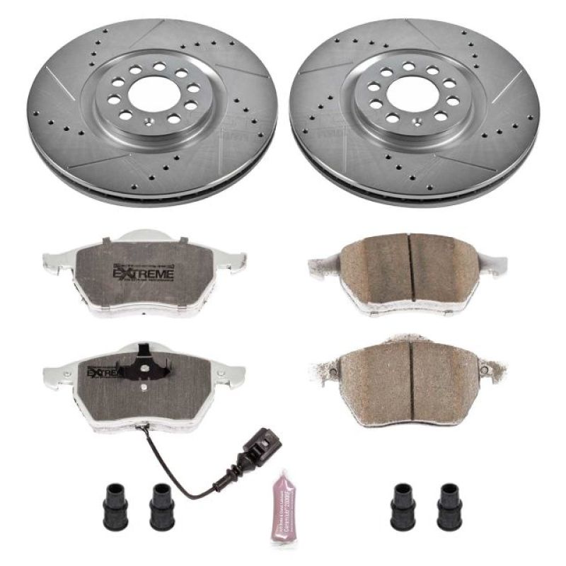 PowerStop 99-06 Audi TT Front Z26 Street Warrior Brake Kit