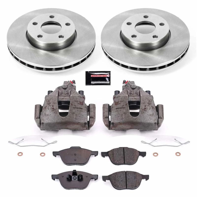 PowerStop 12-13 Volvo C30 Autospecialty Kit w/ Calipers - Front