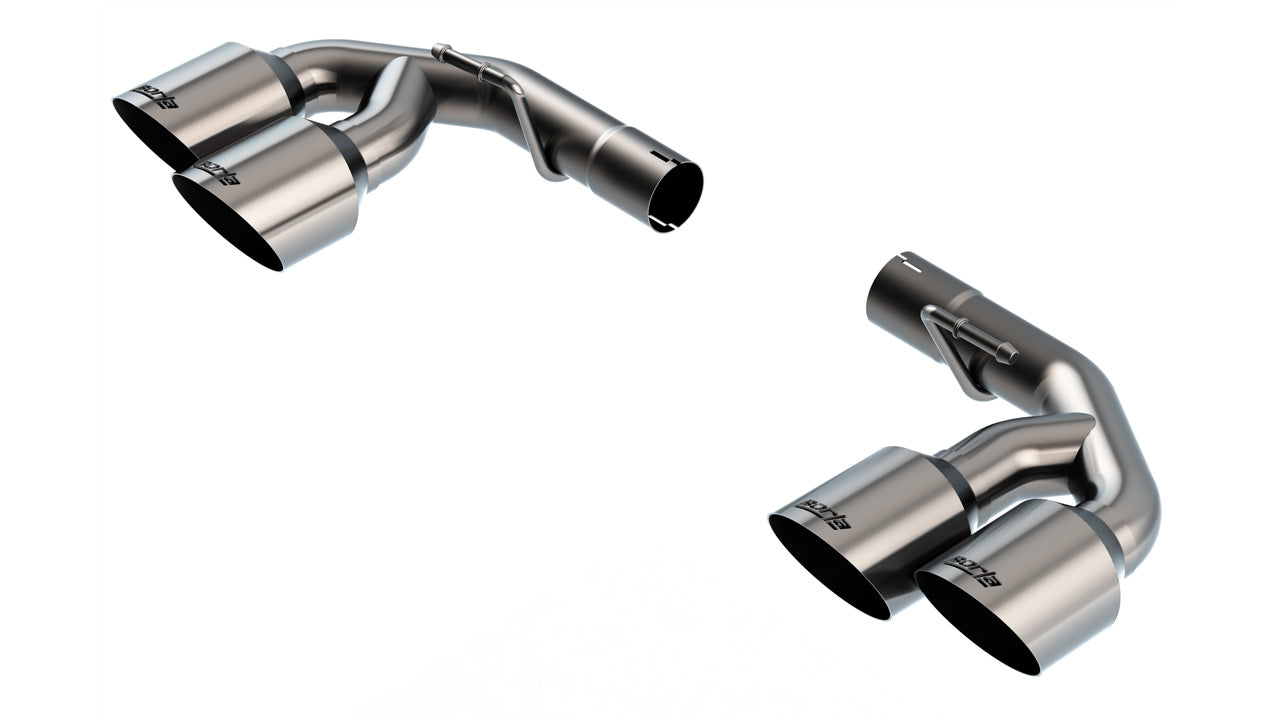 Borla 21-25 Audi SQ5 3.0L-V6 AWD Tip Kit (for 141008) - Brushed Steel