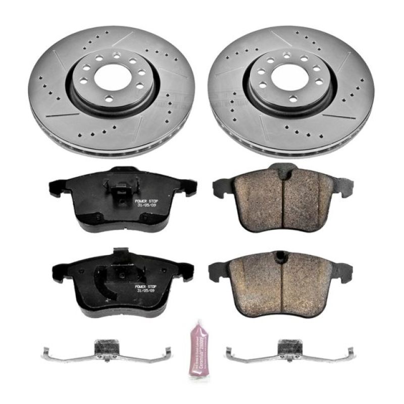 PowerStop 06-11 Saab 9-3 Front Z23 Evolution Sport Brake Kit