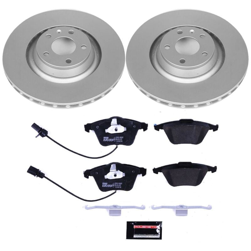 PowerStop 05-11 Audi A6 Quattro Front Euro-Stop Brake Kit