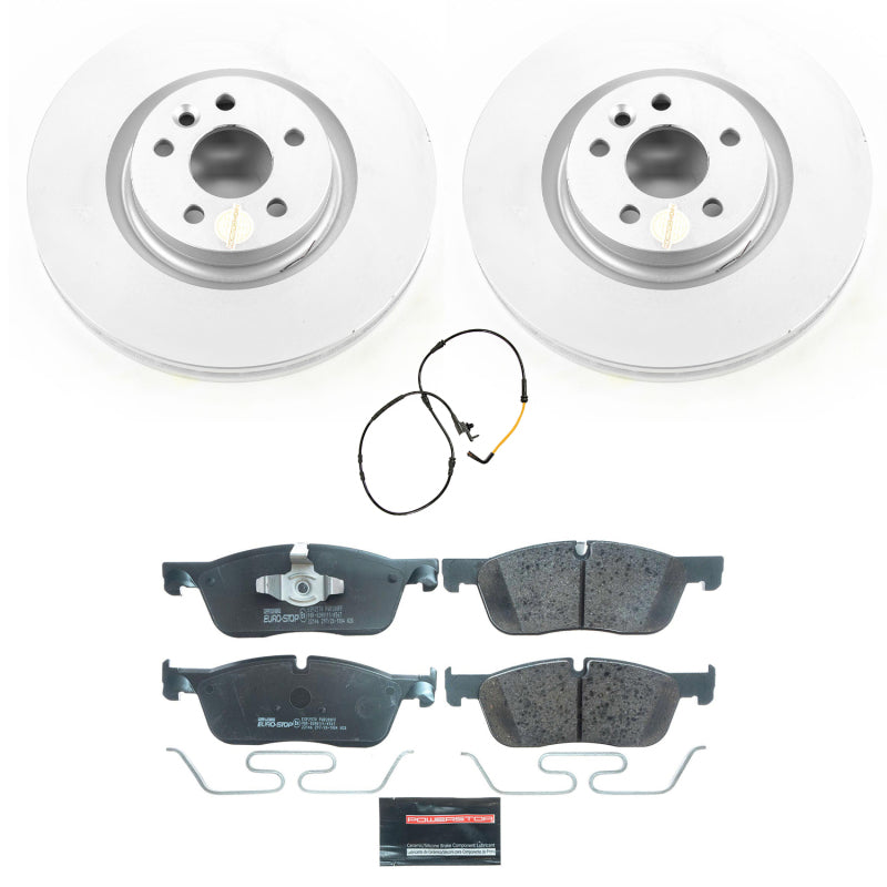 PowerStop 18-19 Jaguar E-Pace Front Euro-Stop Brake Kit