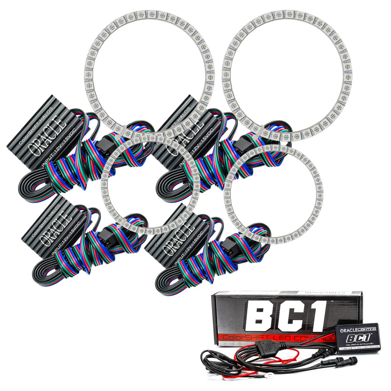Oracle Lighting Oracle Aston Martin Vantage 07-12 Halo Kit - ColorSHIFT w/ BC1 Controller