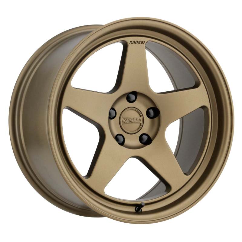 Kansei Wheels Kansei K12B Knp 17x9in / 5x114.3 BP / 35mm Offset / 73.1mm Bore - Bronze Wheel