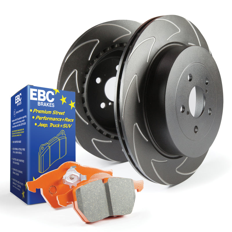 EBC S7 Kits Orangestuff Pads & BSD Rotors - 2014-2018 Volkswagen Passat S