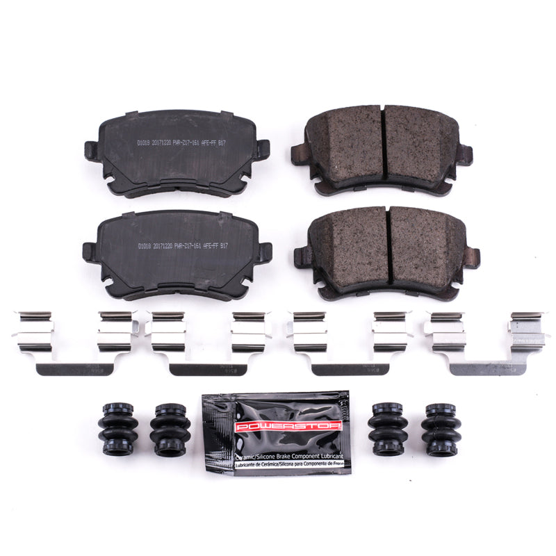 PowerStop 05-11 Audi A6 Quattro Rear Z23 Evolution Sport Brake Pads w/Hardware