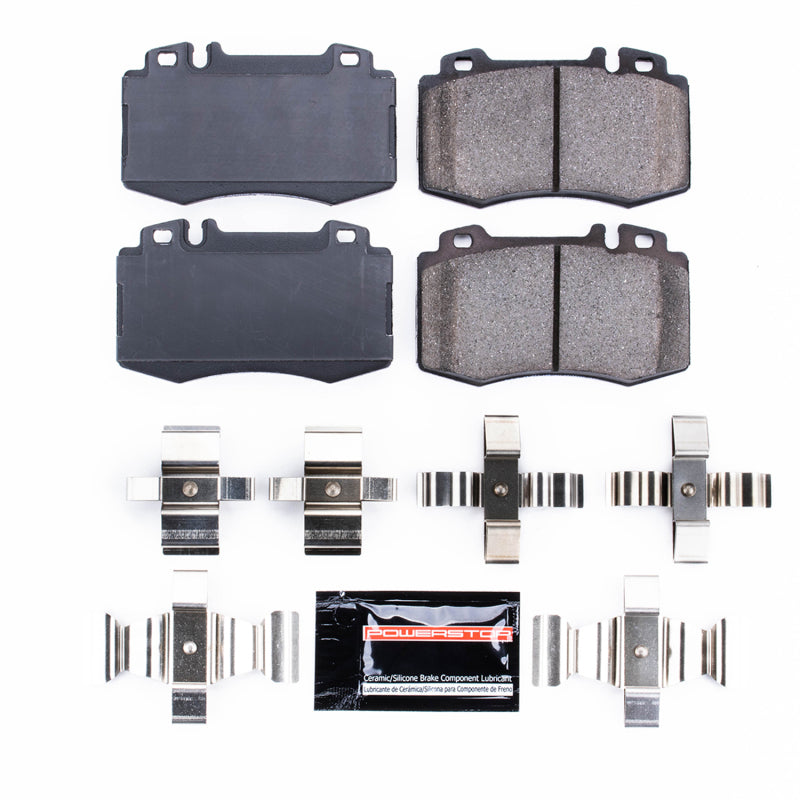 PowerStop 02-04 Mercedes-Benz C32 AMG Front Z23 Evolution Sport Brake Pads w/Hardware