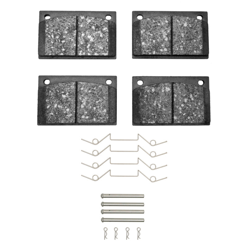 DFC 89-03 Bentley AZURE Rear 5000 Advanced Low Metallic Brake Pads and Hardware Kit