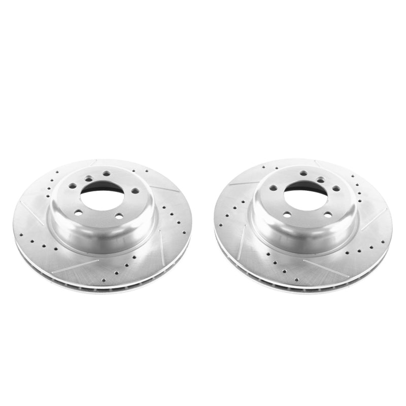 PowerStop 09-16 BMW Z4 Front Evolution Drilled & Slotted Rotors - Pair
