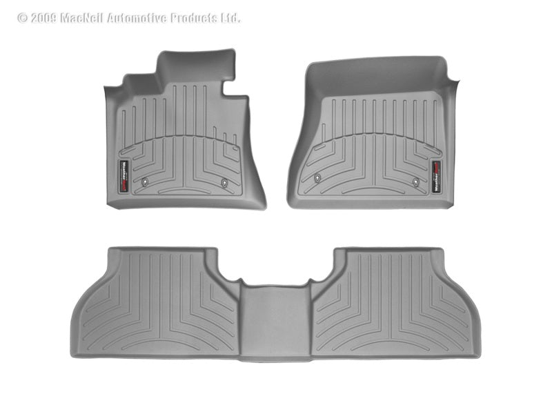 WeatherTech  14+ Bmw 5-Series (F10/F11) Front And Rear Floorliners - Grey