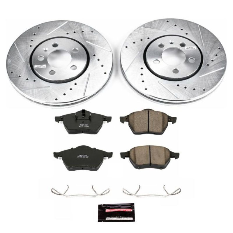 PowerStop 96-99 Volkswagen Golf Front Z23 Evolution Sport Brake Kit