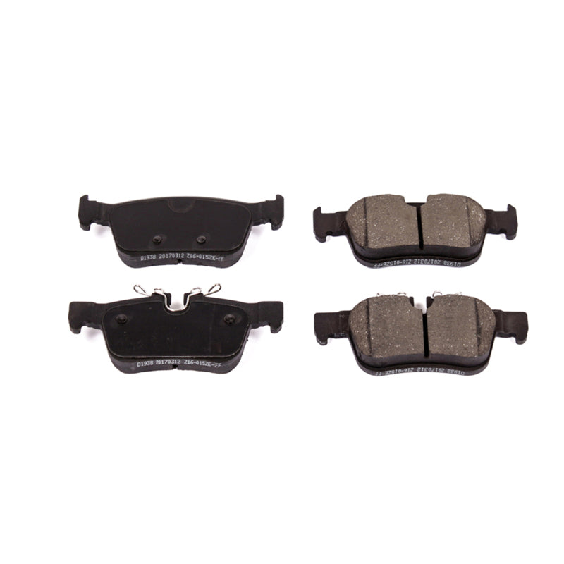 PowerStop 2019 Volvo S60 Rear Z16 Evolution Ceramic Brake Pads