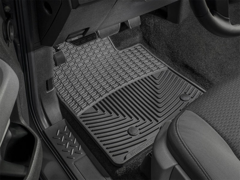 WeatherTech  06 Bmw 3-Series (E90/E91) Front And Rear Rubber Mats - Black