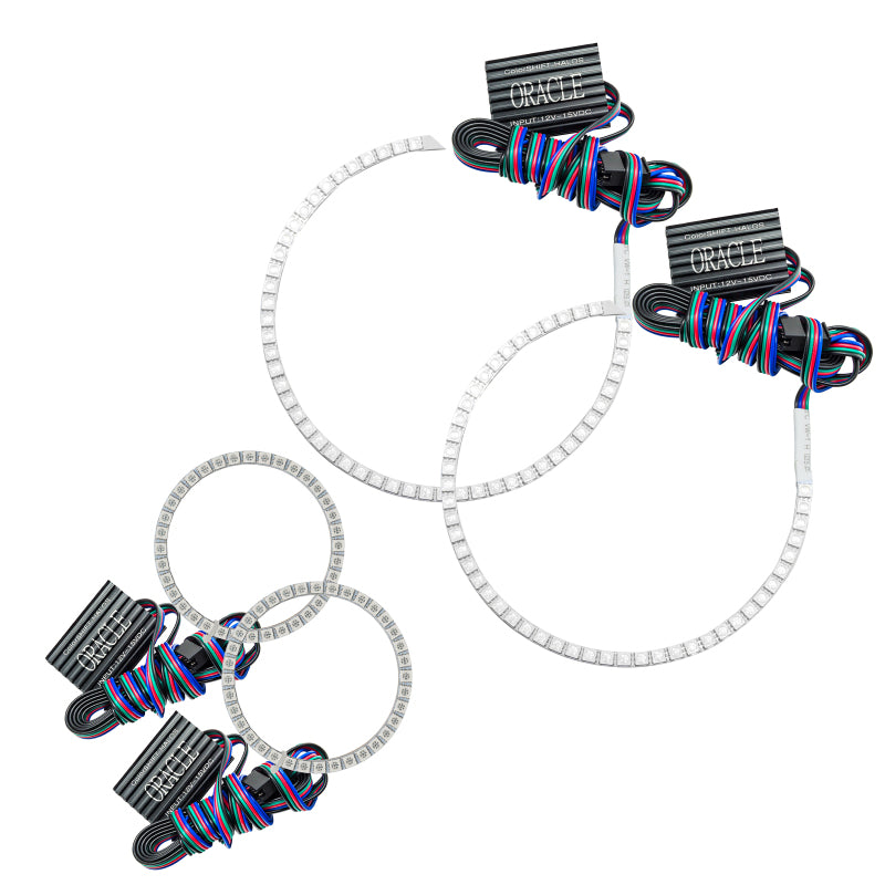 Oracle Lighting Oracle Mini Cooper 05-08 Halo Kit - ColorSHIFT w/o Controller