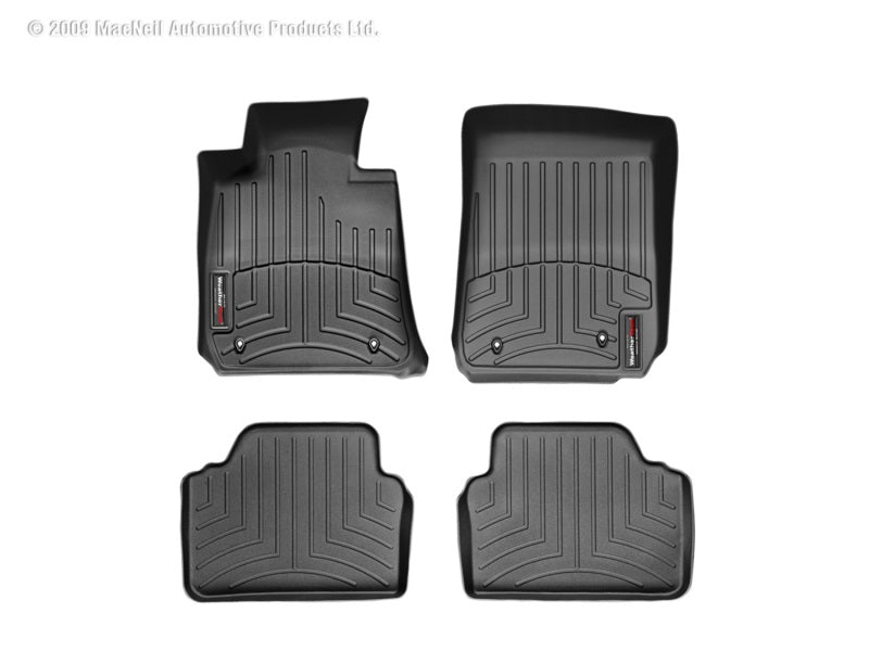 WeatherTech  06 Bmw 3-Series (E90/E91) Front And Rear Floorliners - Black