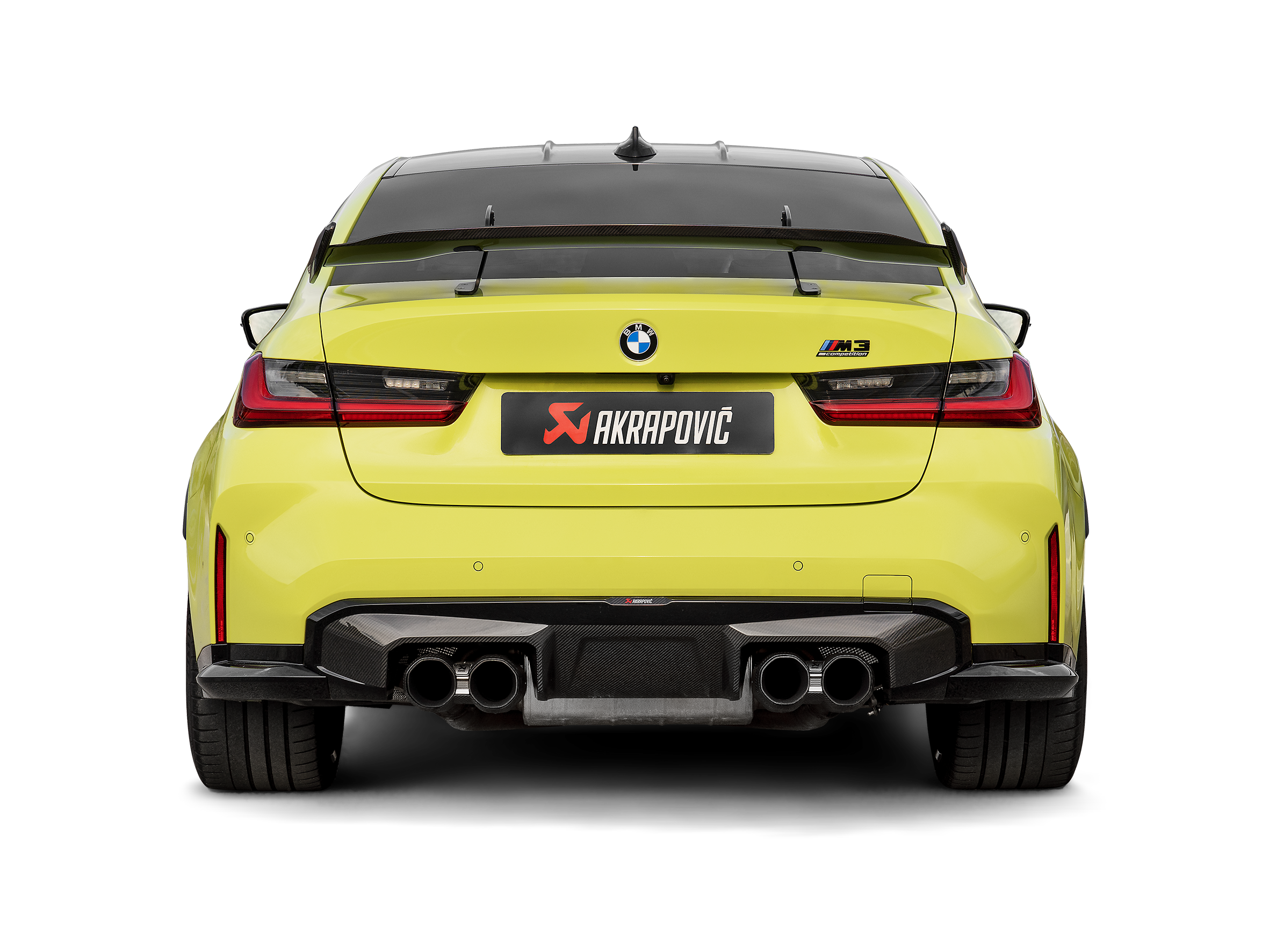 Akrapovic Slip-On Line Titanium Exhaust - BMW G80 M3