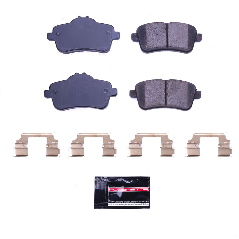 PowerStop 14-18 Mercedes-Benz CLA45 AMG Rear Z17 Evolution Ceramic Brake Pads w/Hardware